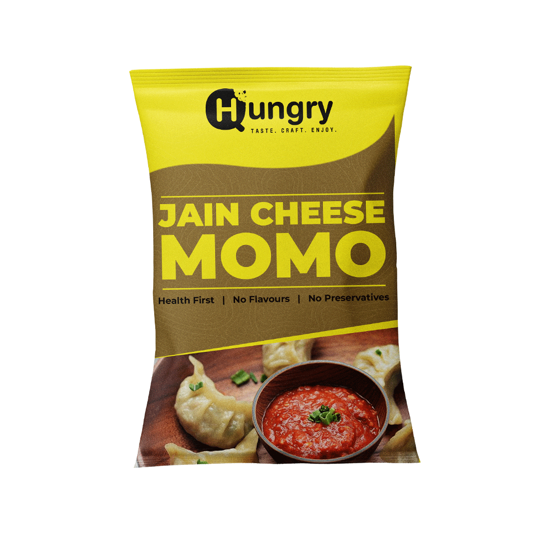 Jain Cheese Momo (25-27gram | 20 pieces)