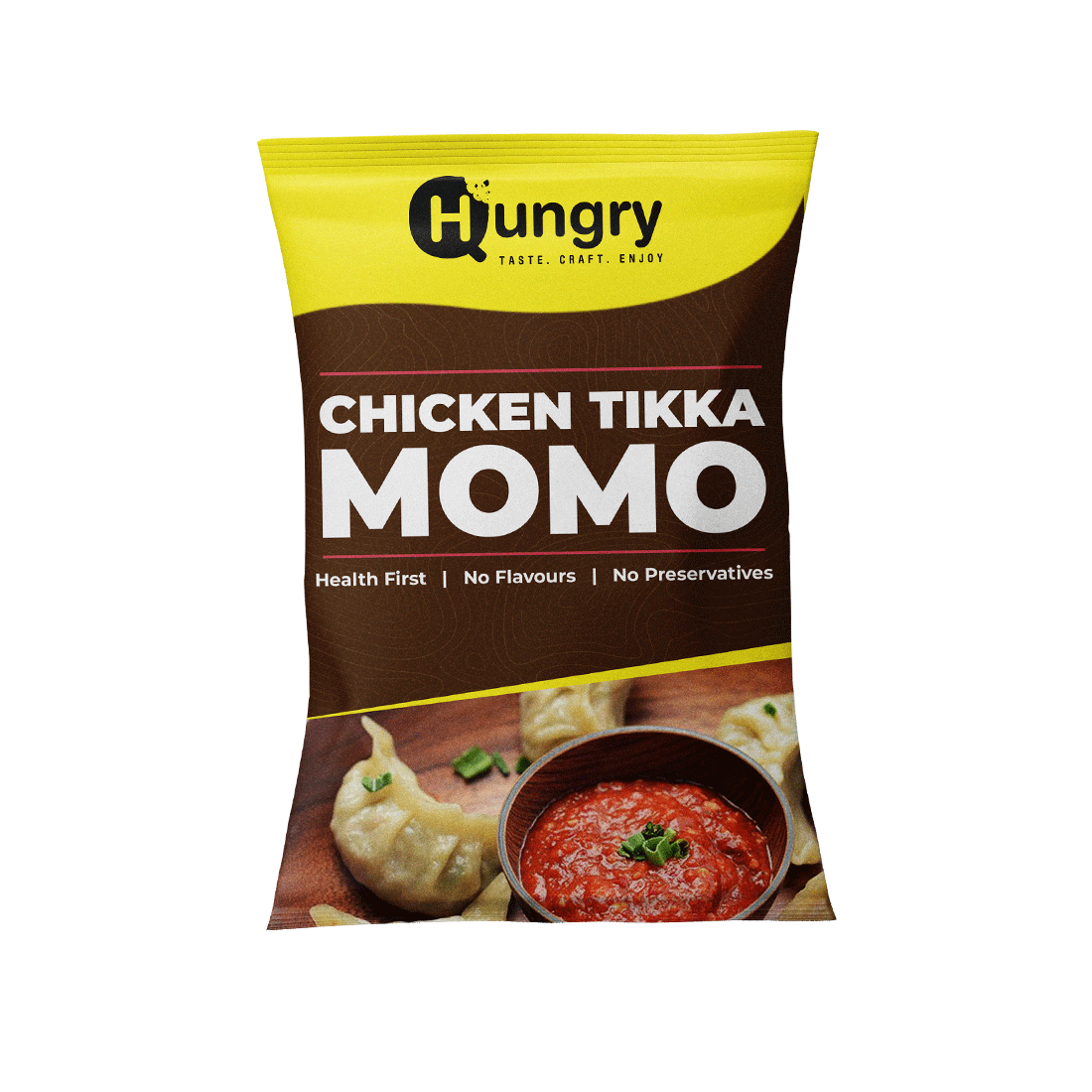 Chicken Tikka Momo (25-27gram | 20 pieces)