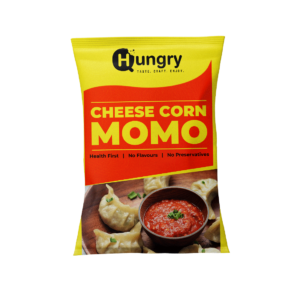 Corn cheese momo