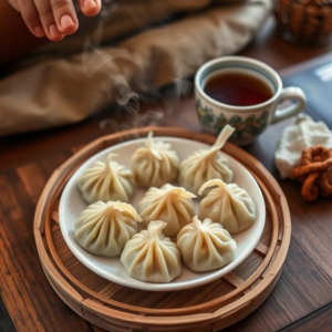 1. Classic Steamed Momos—The Traditionalist 