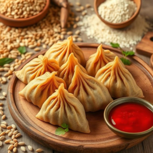 1. Whole Wheat Flour Momos