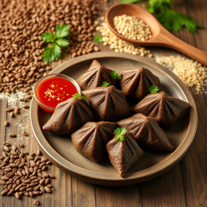 3. Ragi (Finger Millet) Momos 🌾 