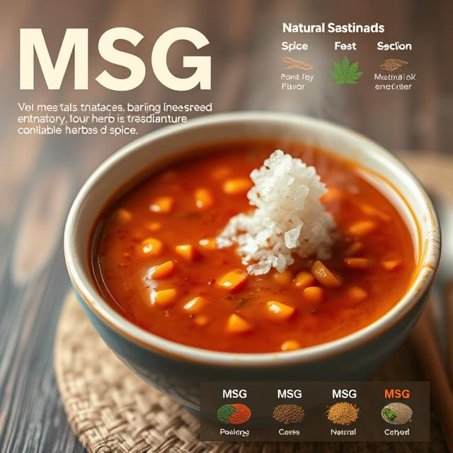 MSG(Monosodium Glutamate: momo sauce