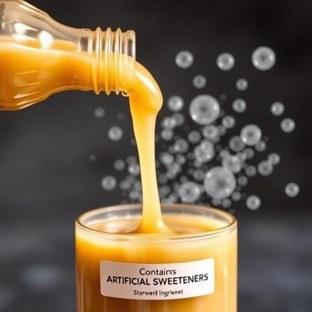 Unlisted Artificial Sweeteners: momo sauce