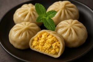 steamed veg momos