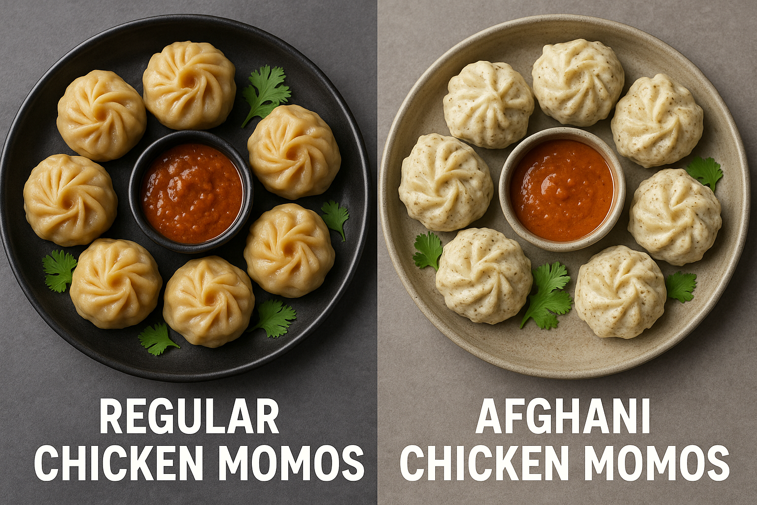Afghani Chicken Momos