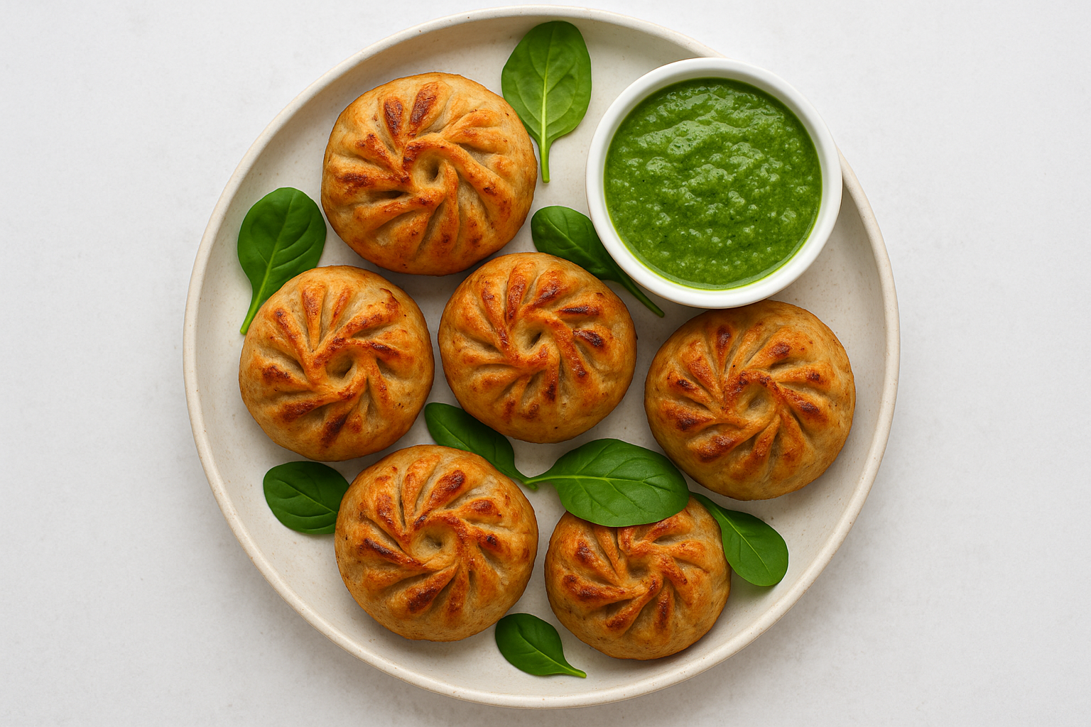 Afghani Chicken Momos