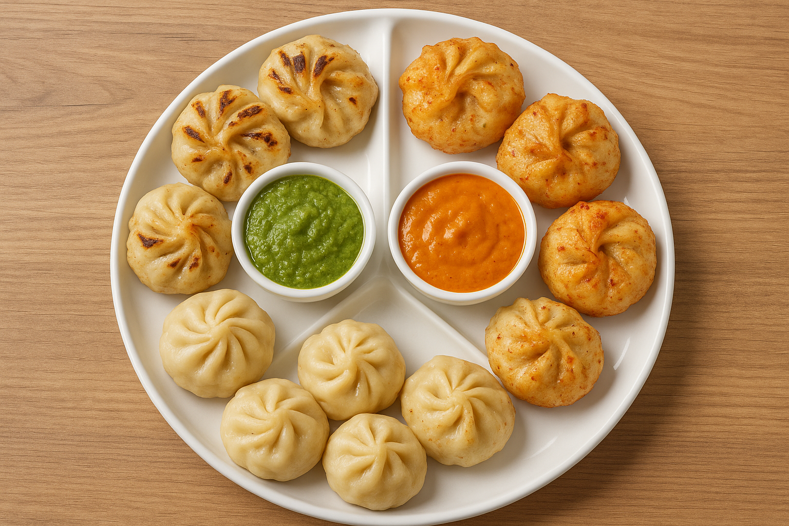 Afghani Chicken Momos