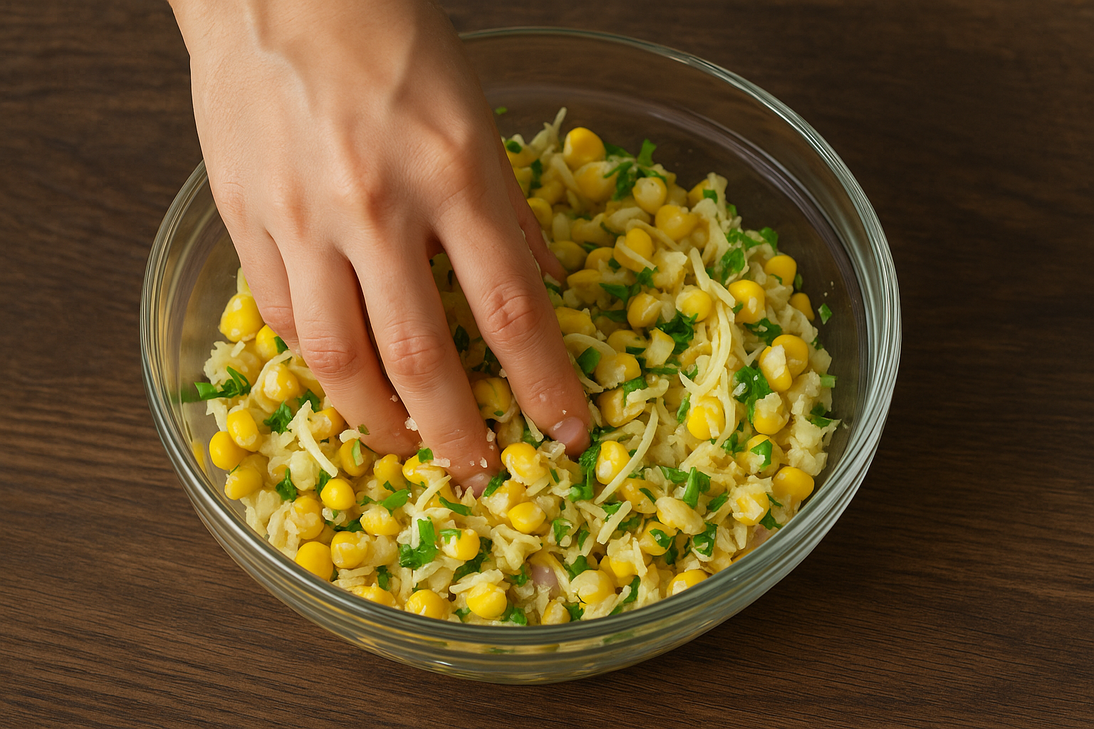Cheese Corn Momos