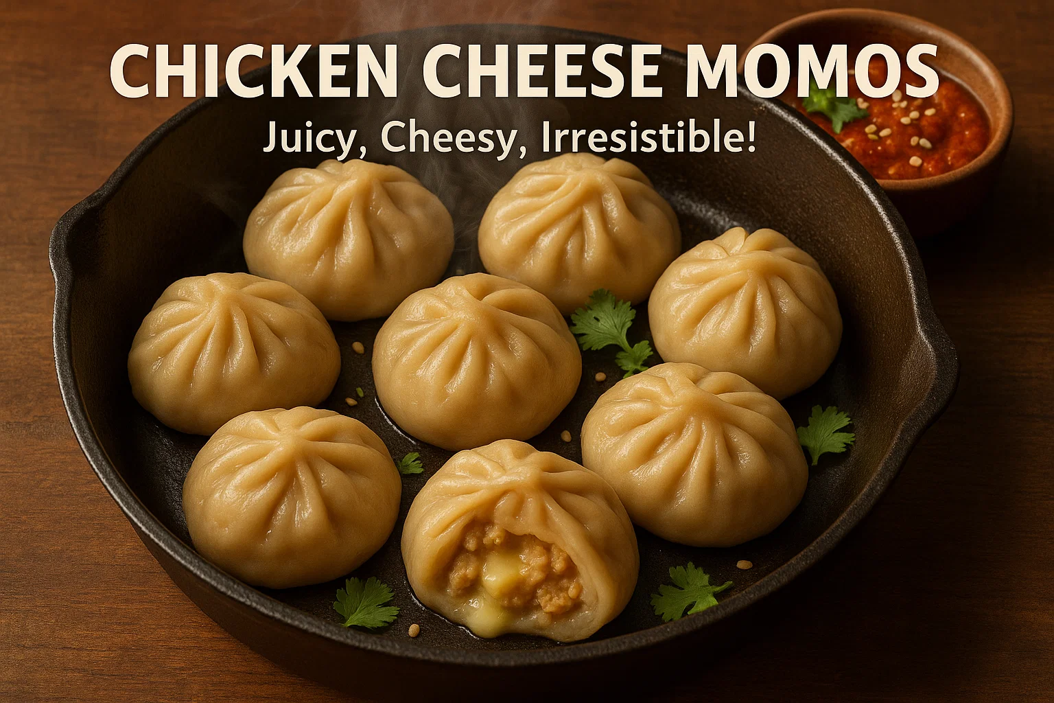 Chicken Cheese Momo
