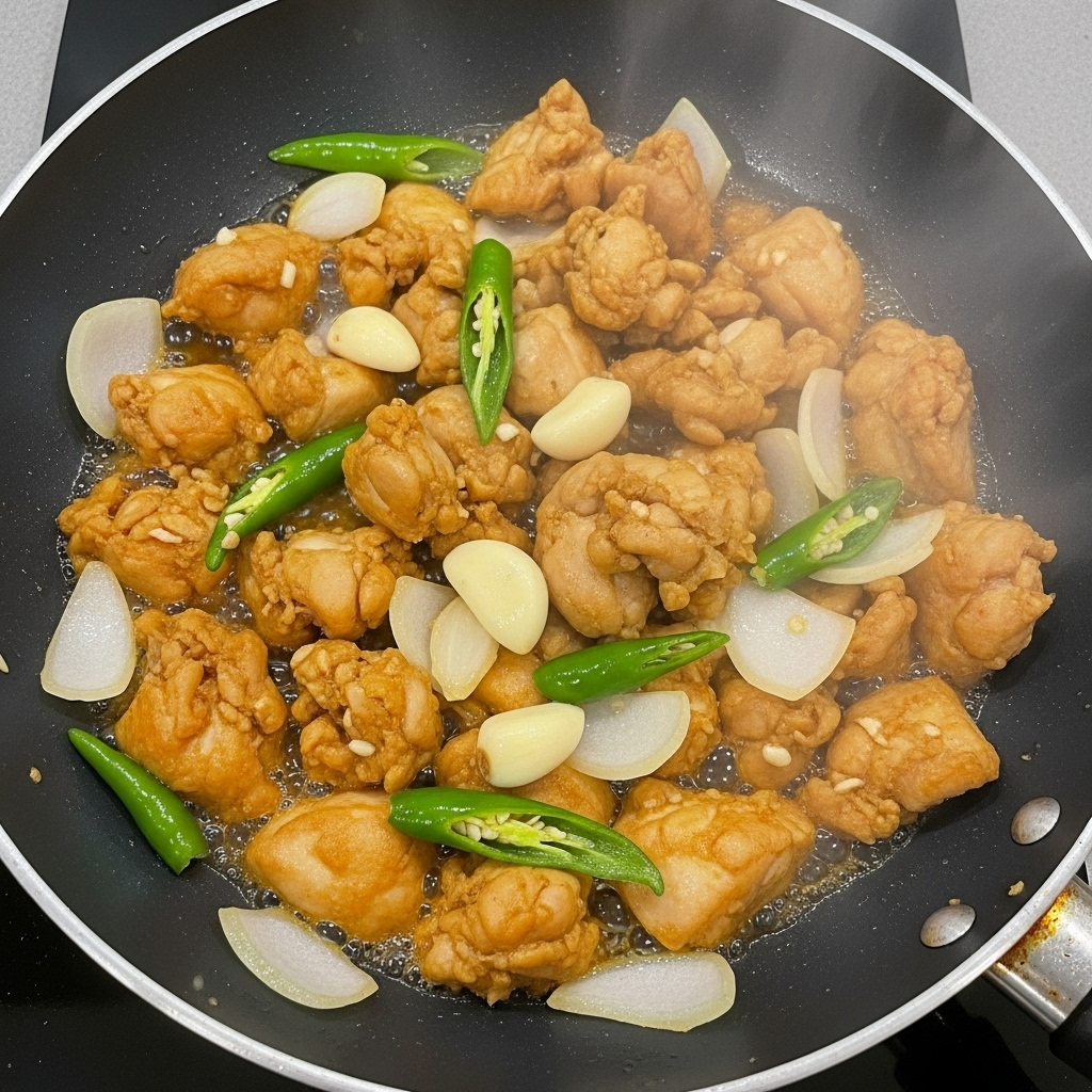 Chicken Fried Momos