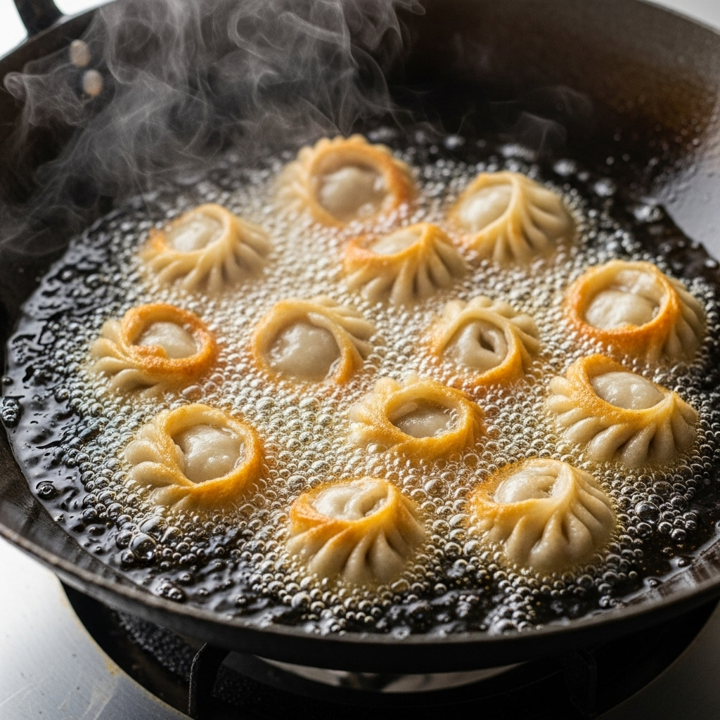 Chicken Fried Momos