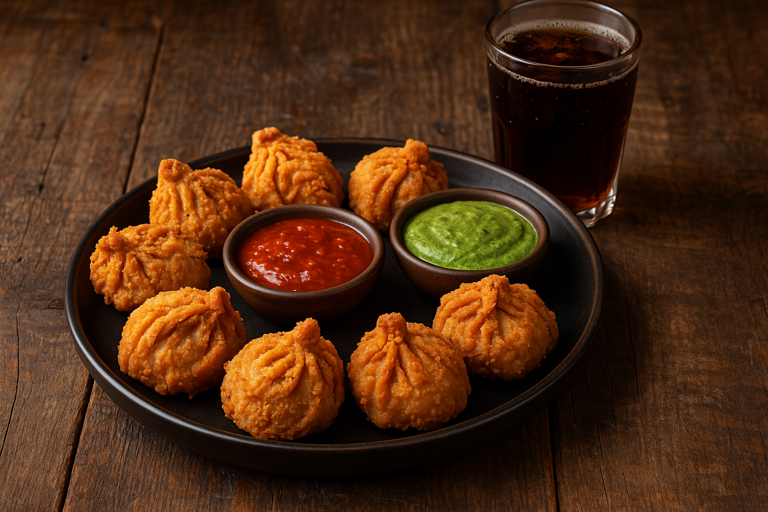 Chicken Kurkure Momos