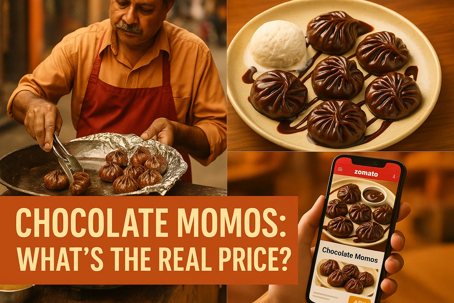 Chocolate Momos Price in India