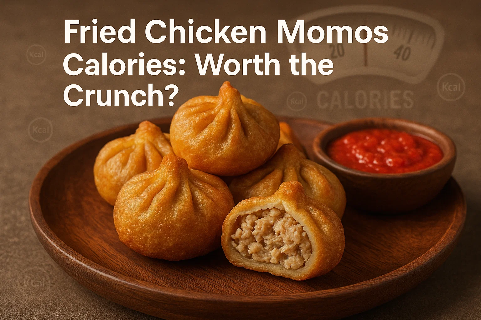 Fried Chicken Momos Calories