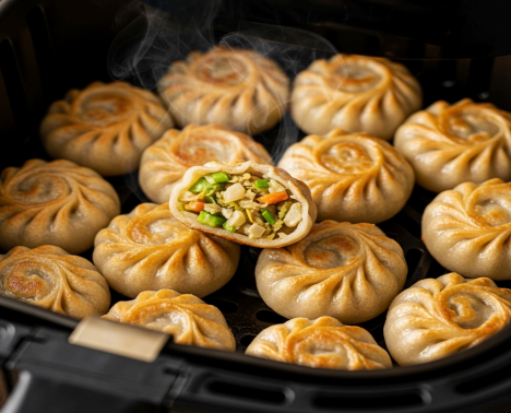 Fried Veg Momos Calories