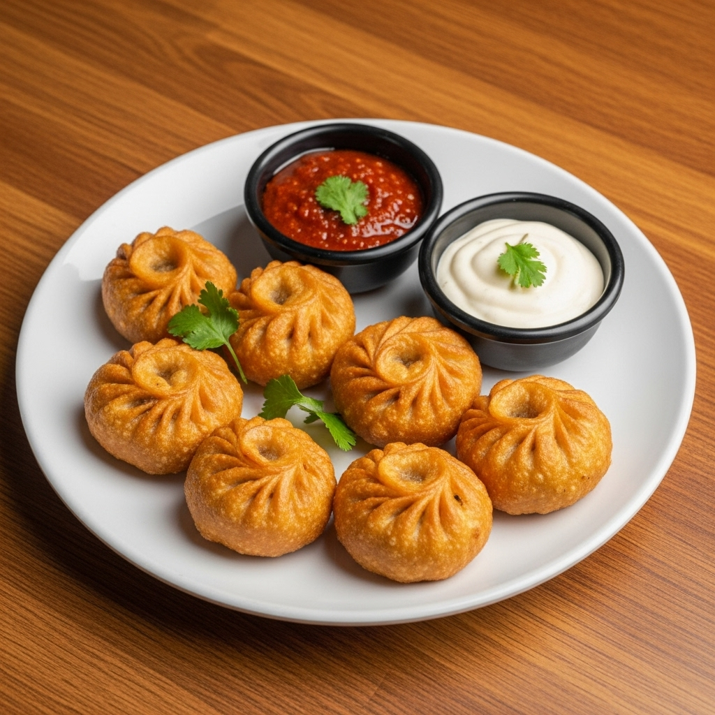 How to Make Fried Chicken Momos