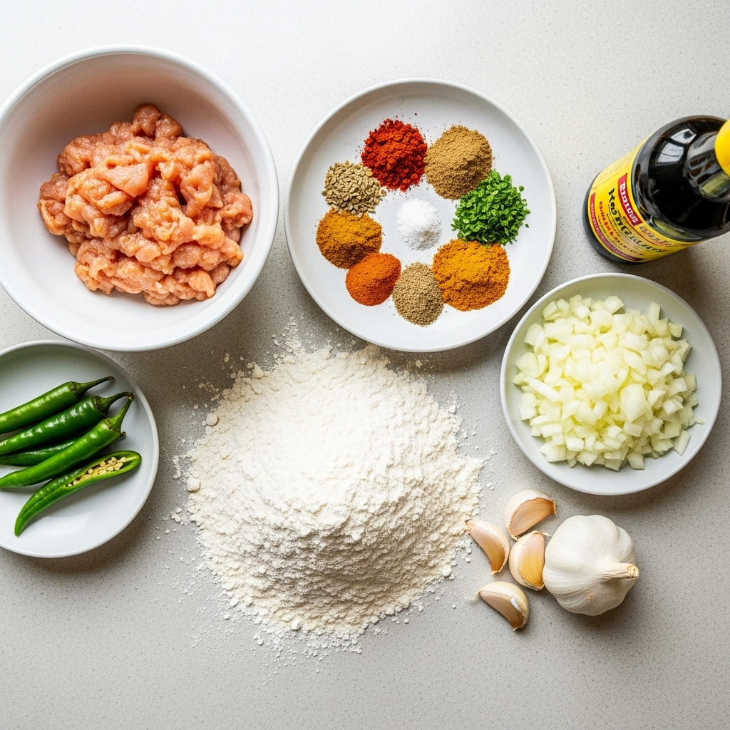 How to Make Fried Chicken Momos