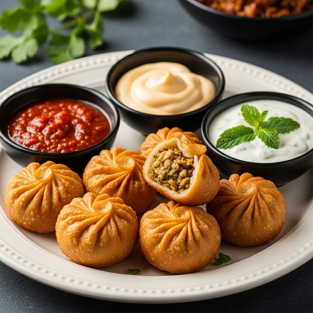 How to Make Fried Chicken Momos