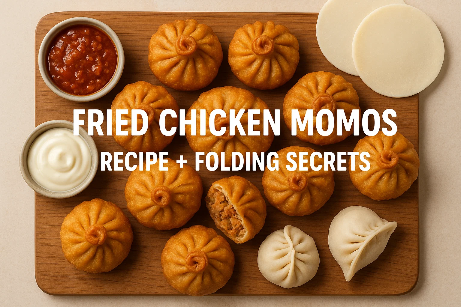 How to Make Fried Chicken Momos