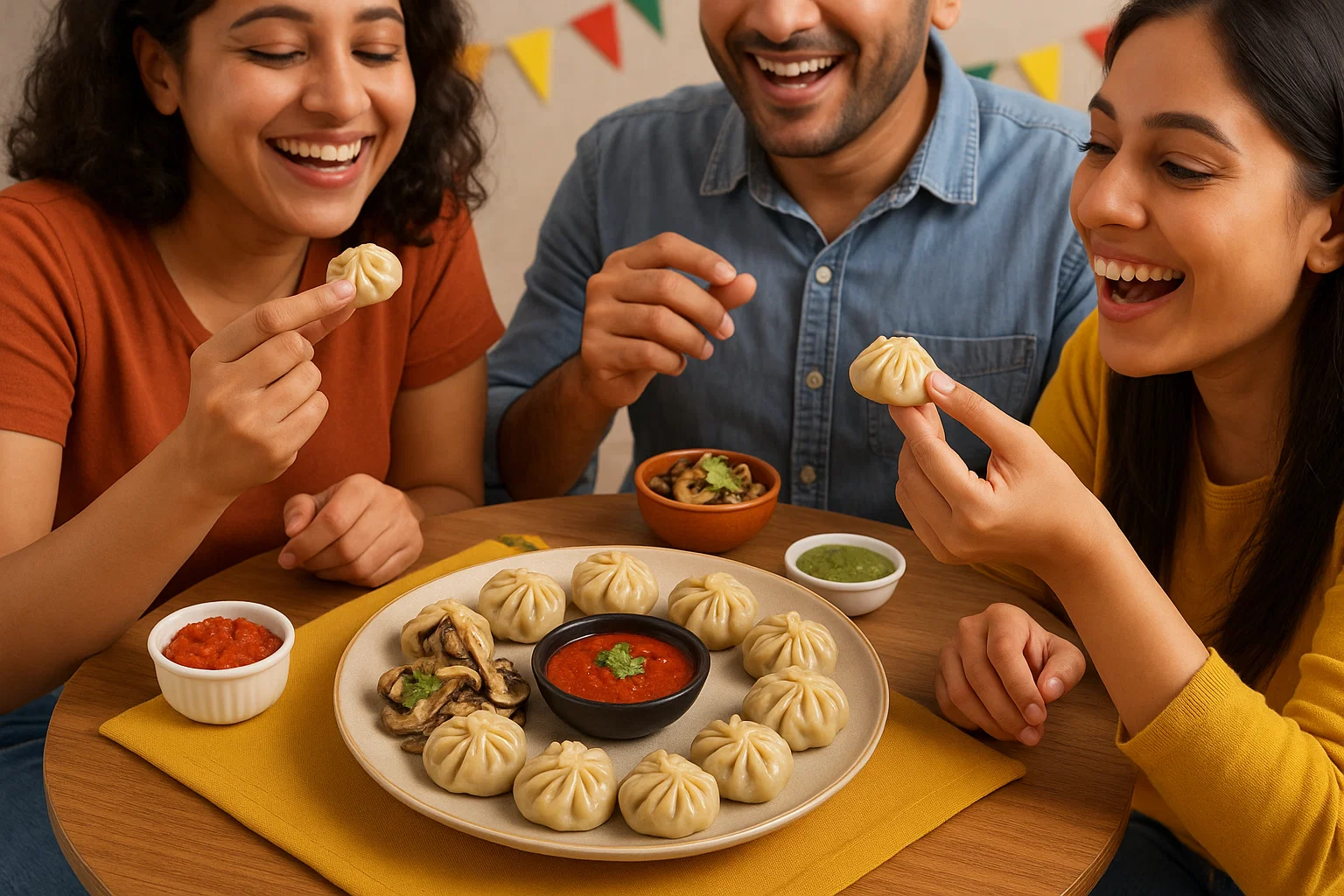How to Make Mushroom Momos