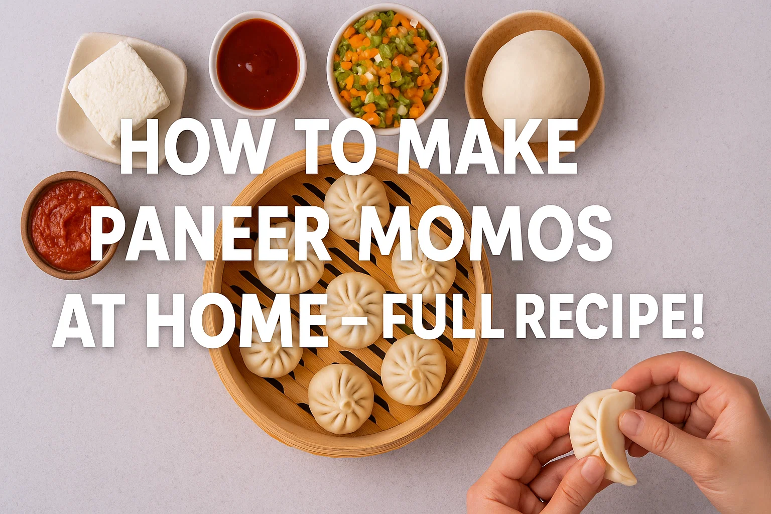 How to Make Paneer Momos at Home