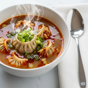 How to Make Veg Momo Soup at Home 