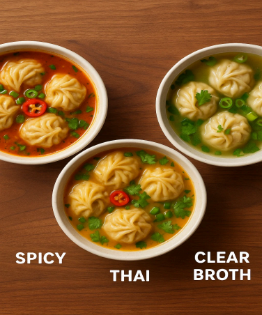 How to Make Veg Momo Soup at Home 