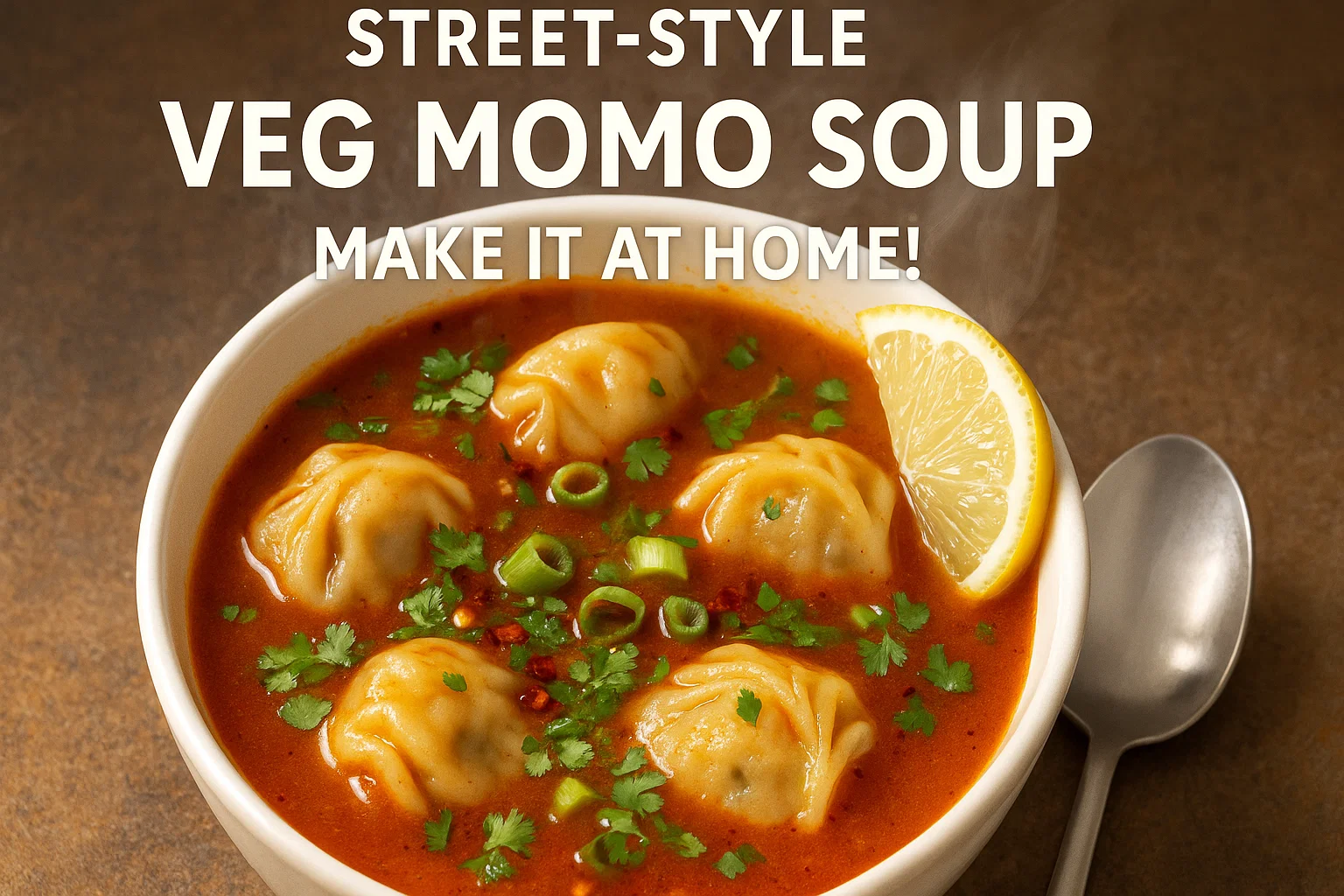How to Make Veg Momos Soup at Home