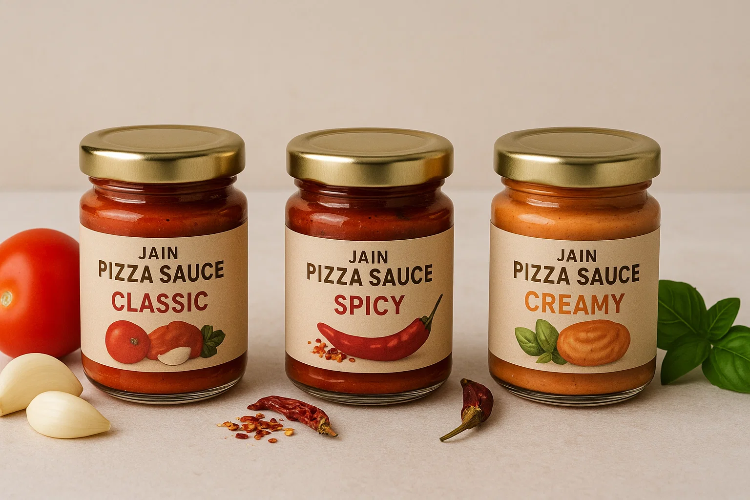 Jain Pizza Sauce Recipe by Tarla Dalal