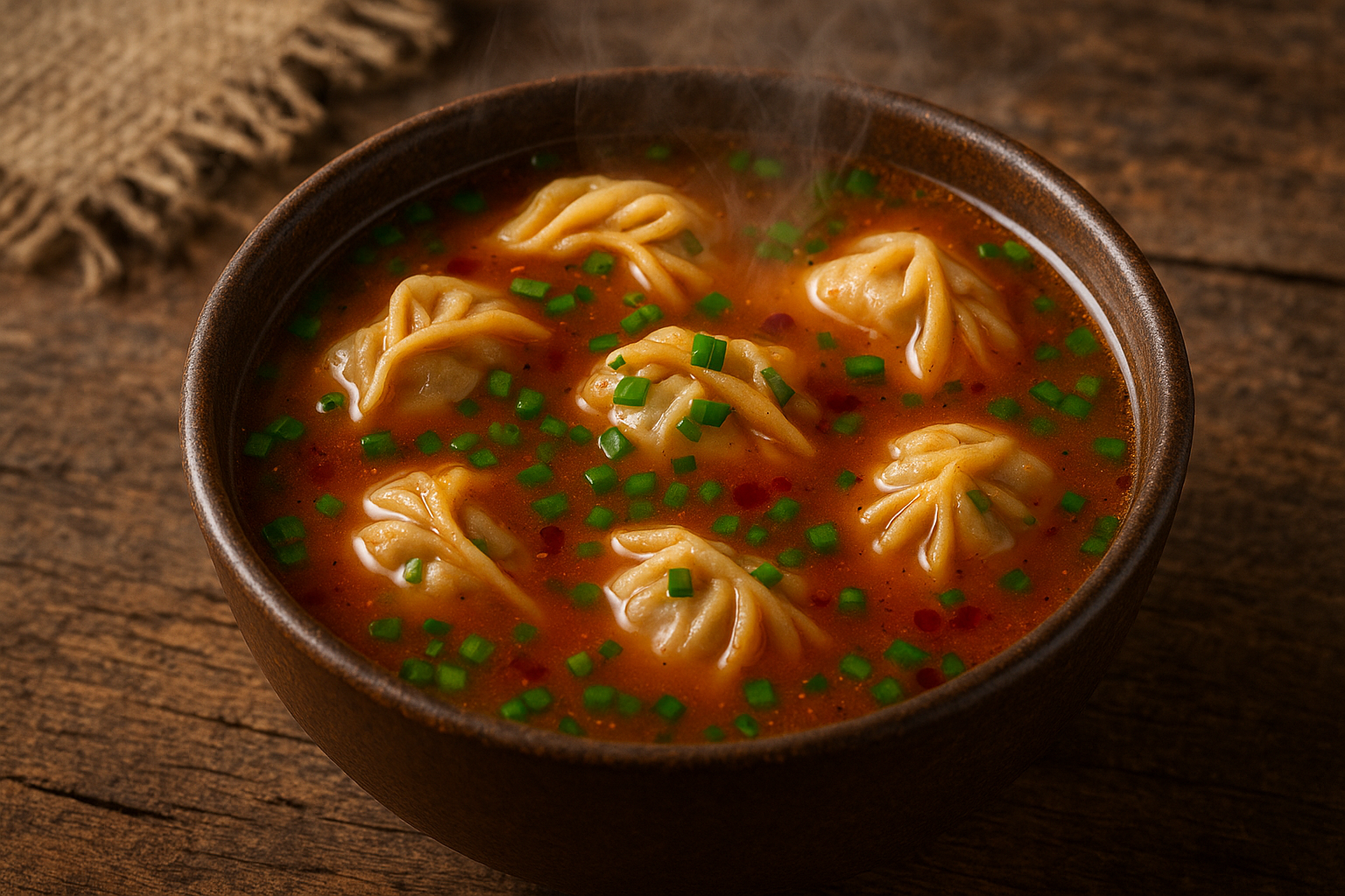 Momo Veg Soup Recipe