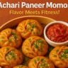 Paneer Achari Momos Recipe