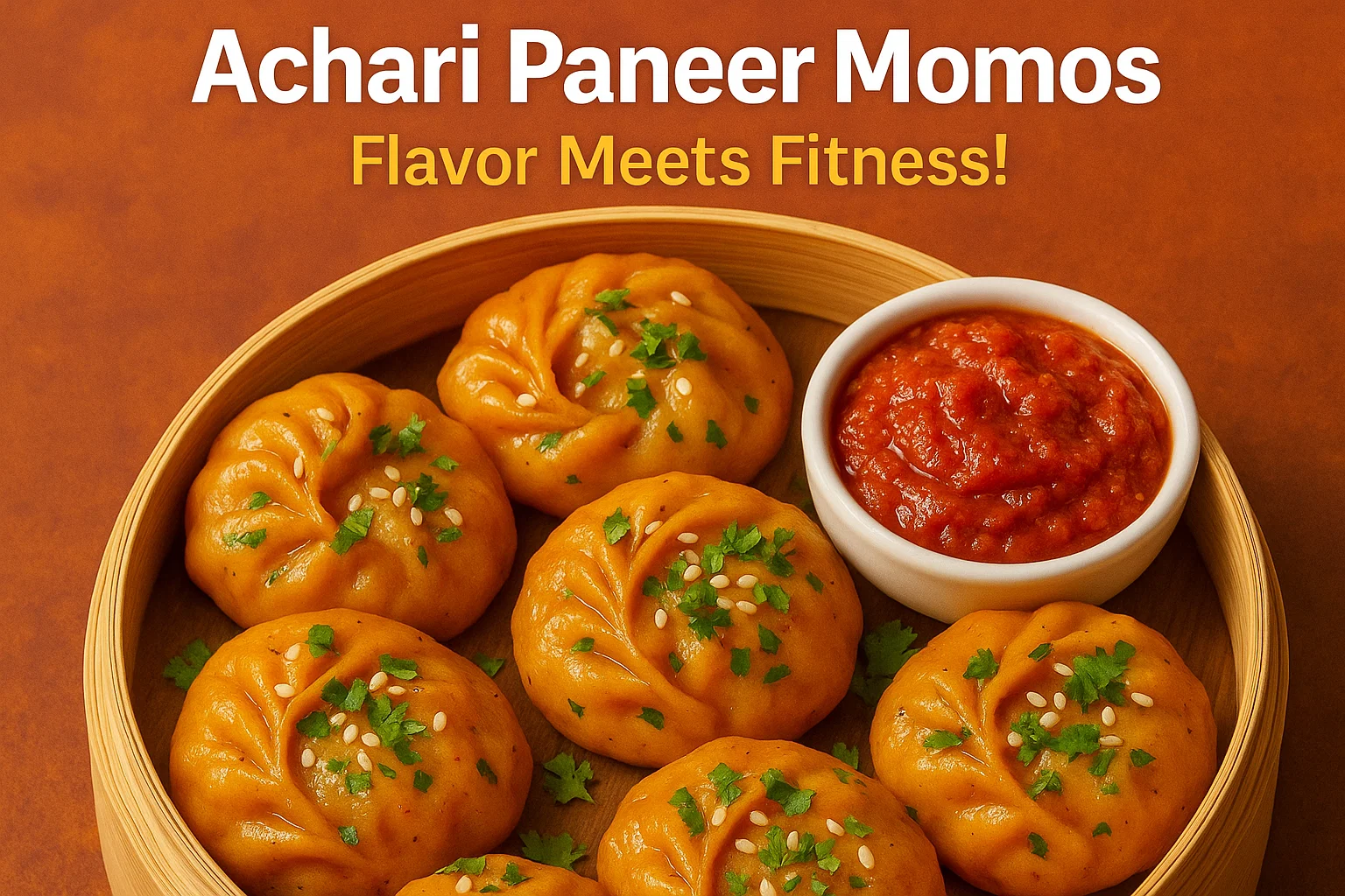 Paneer Achari Momos Recipe