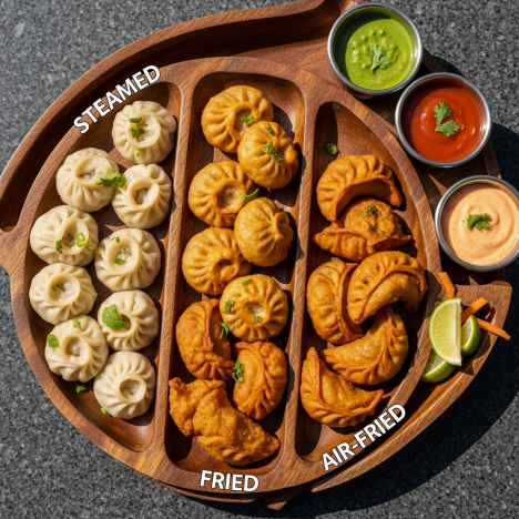 Paneer Momos Calories