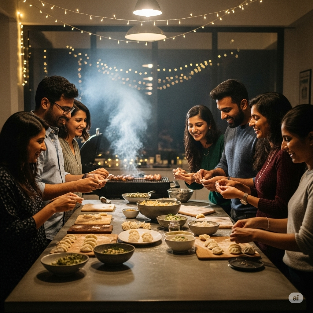 Paneer Tikka Momos