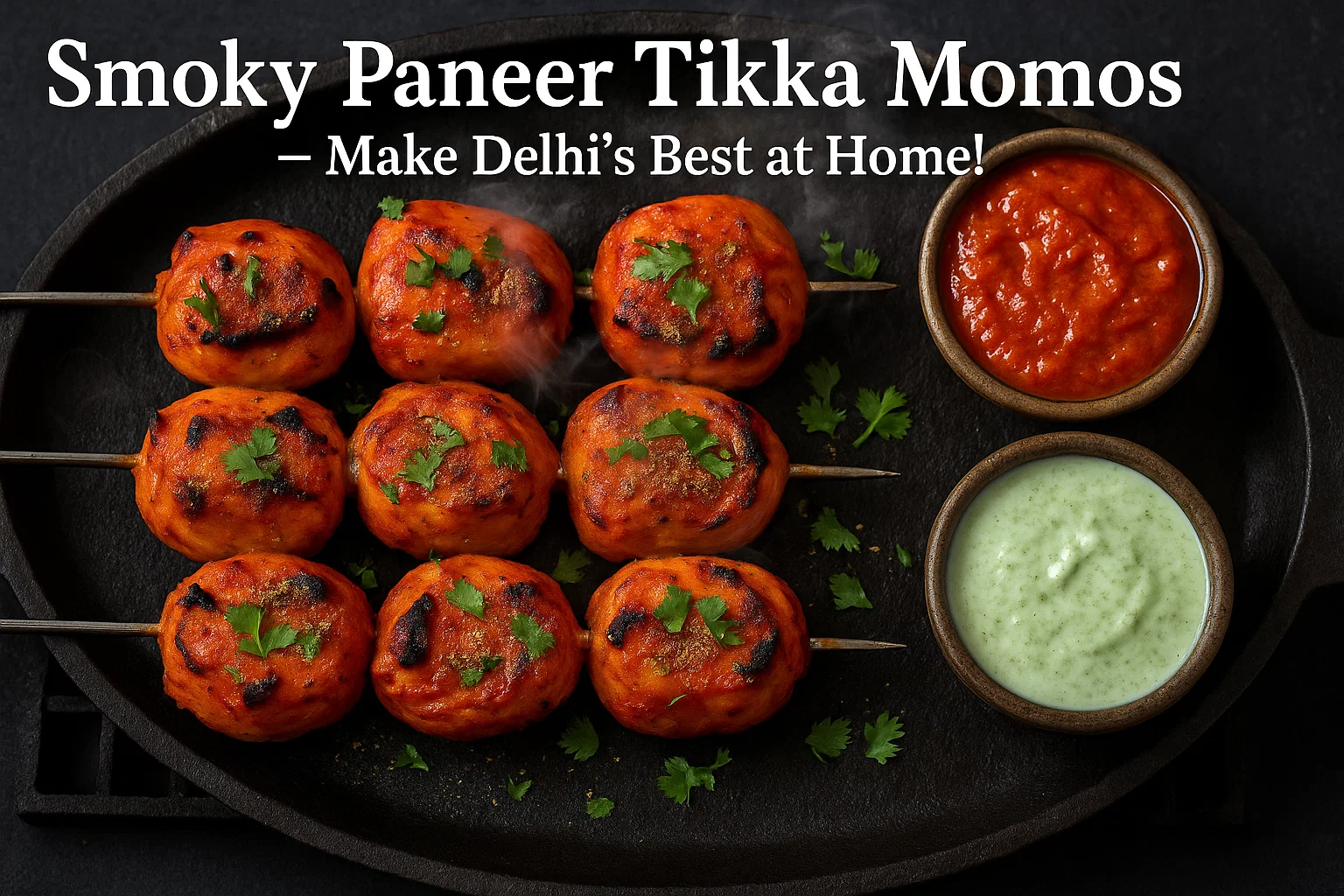 Make Paneer Tikka Momos Like Delhi’s Most Popular Street Vendor