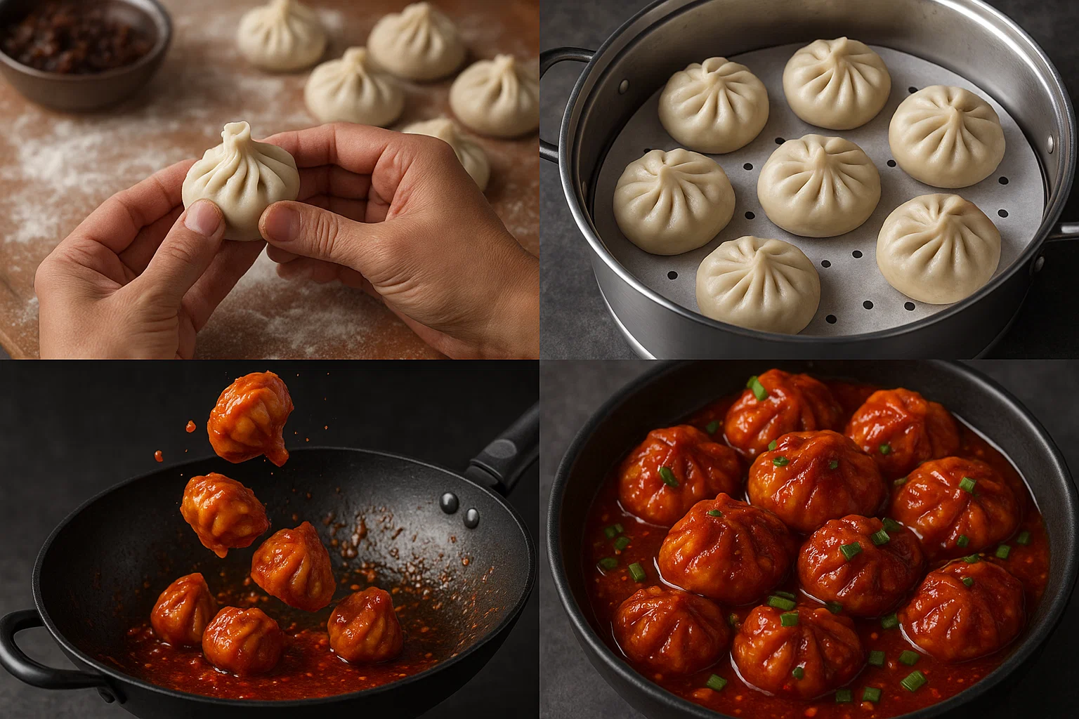 Schezwan Momos
