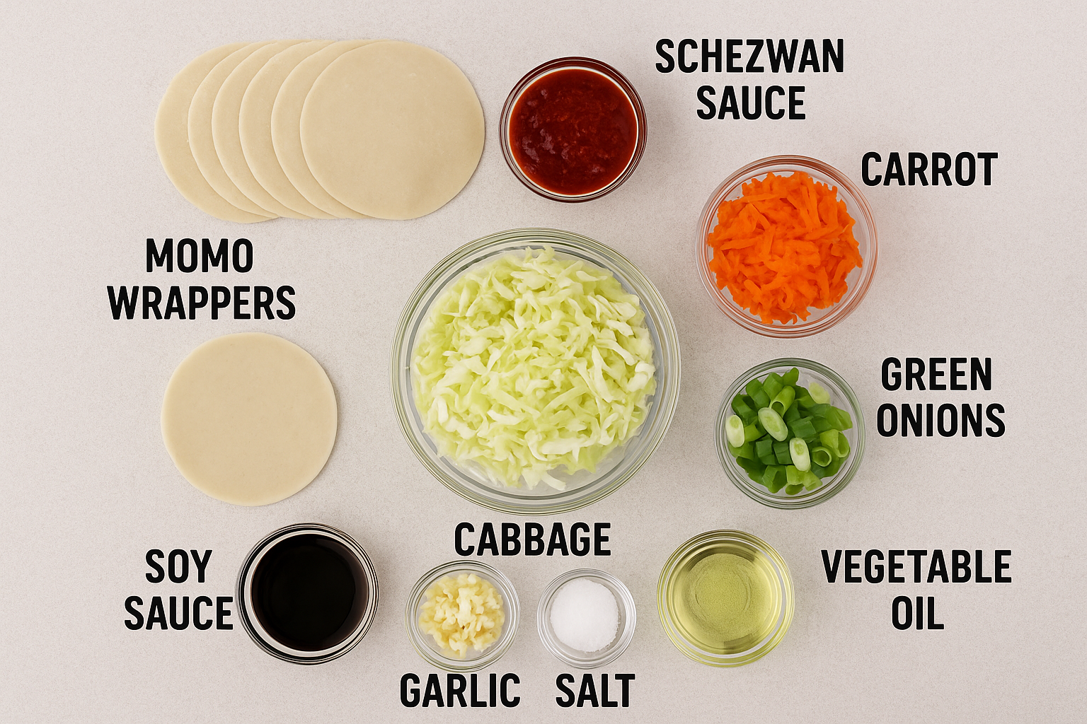 Schezwan Momos Recipe