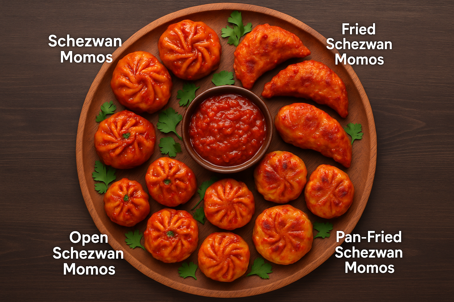 Schezwan Momos Recipe