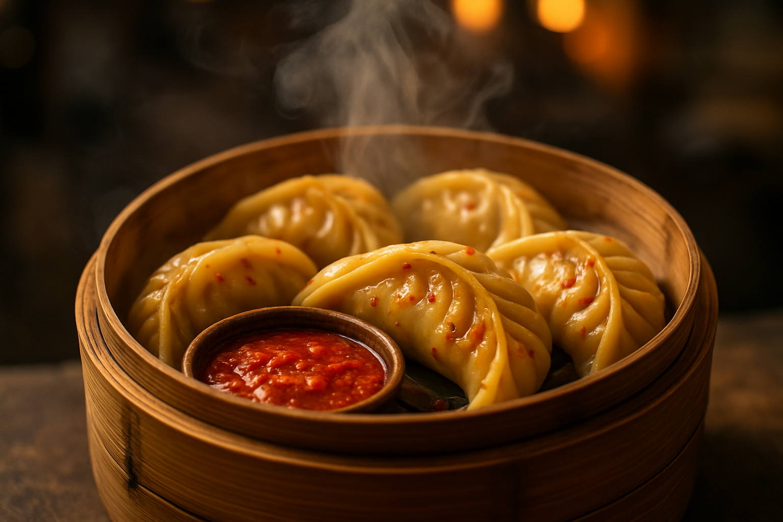Spicy Veg Momo Recipe