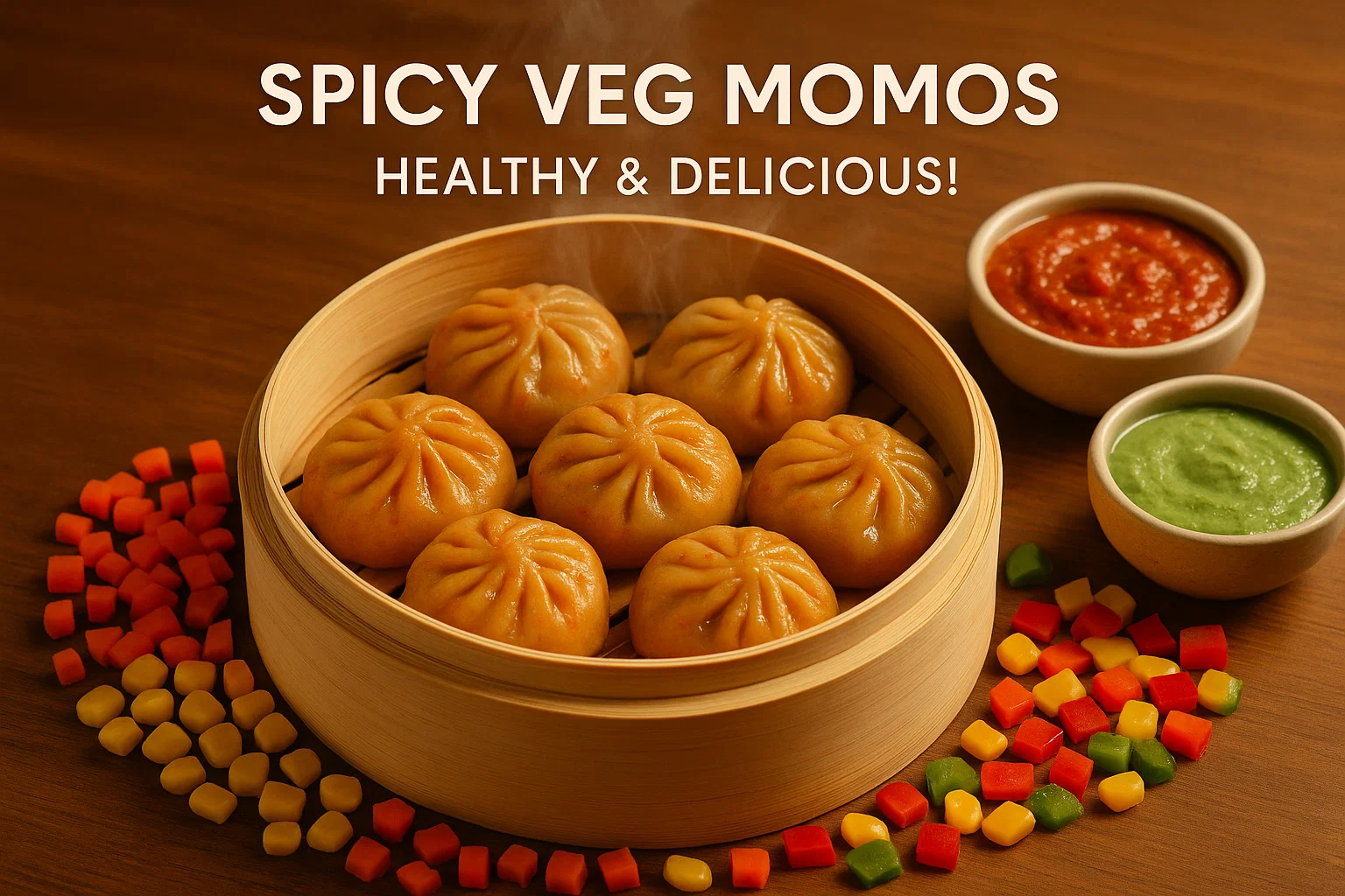Spicy Veg Momo Recipe