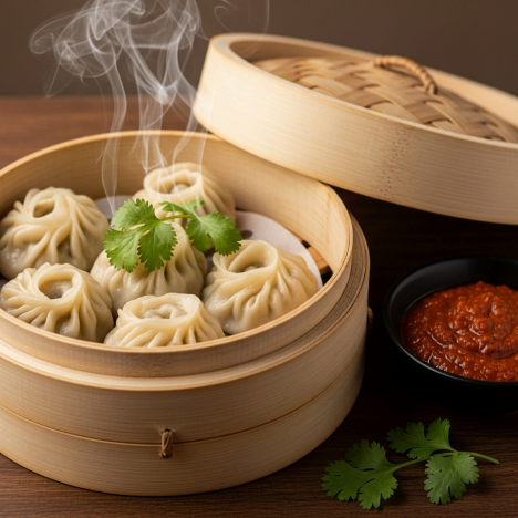 Steamed Veg Momos