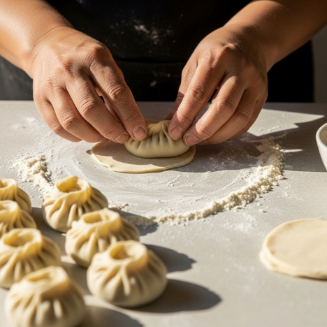 Steamed Veg Momos