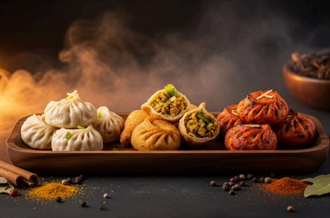 Tandoori Veg Momos Calories