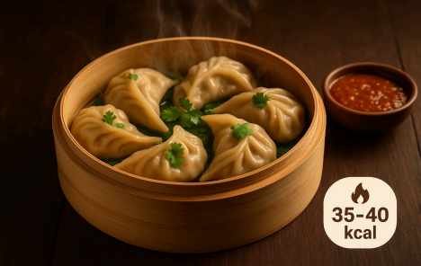 Tandoori Veg Momos Calories