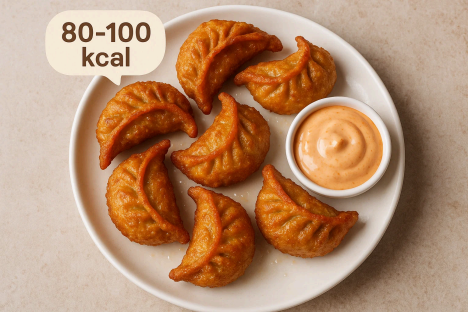 Tandoori Veg Momos Calories