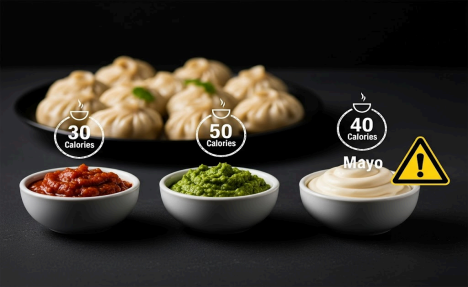 Tandoori Veg Momos Calories