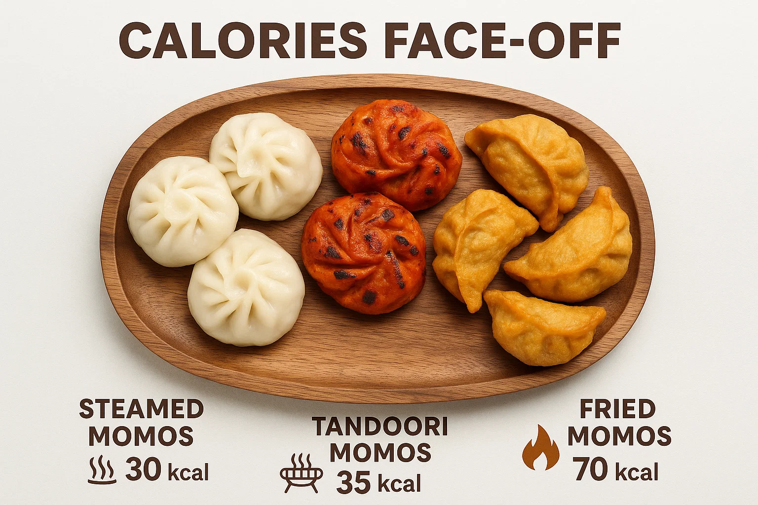Tandoori Veg Momos Calories