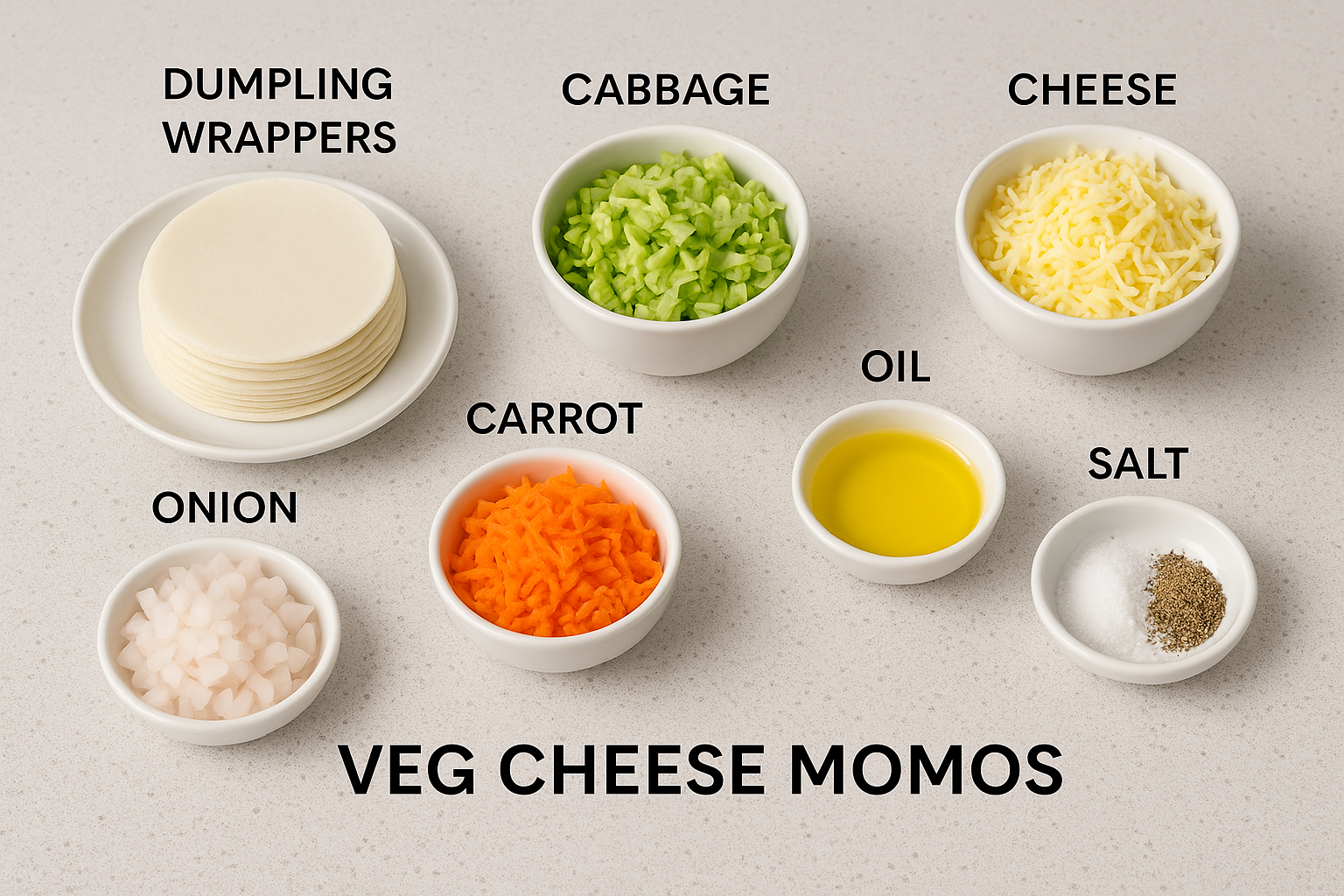 Veg Cheese Momos