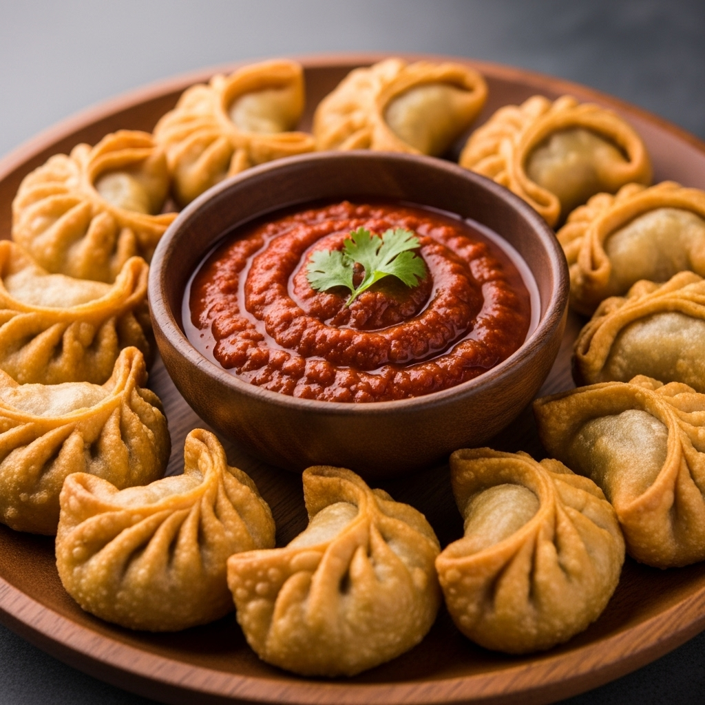 Veg Fried Momos